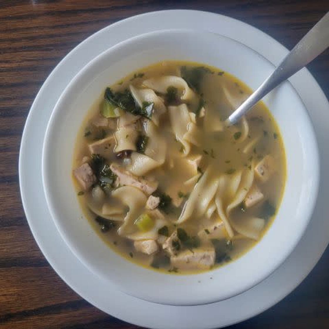 Mushroom Noodle Soup