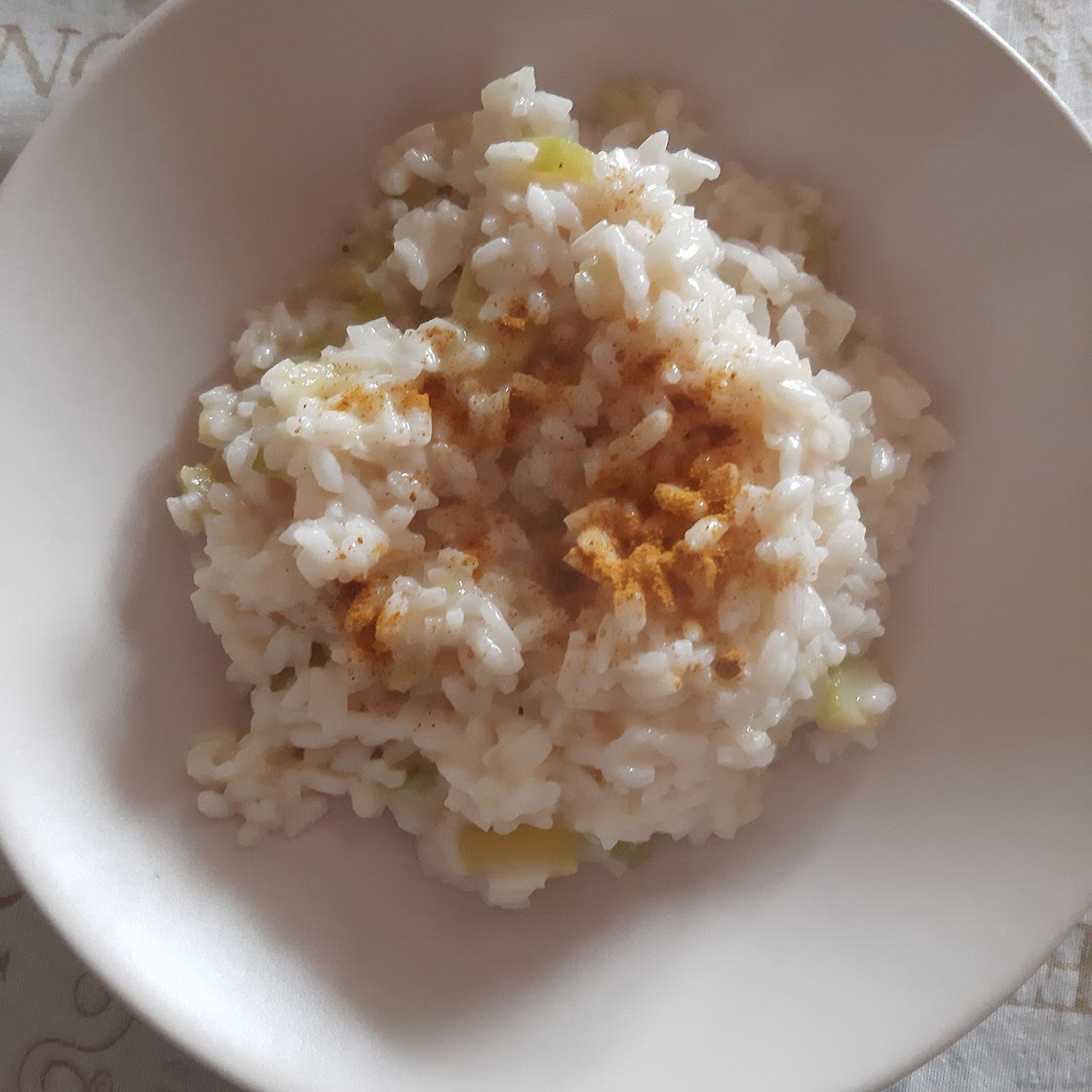 Risotto con zucchine
