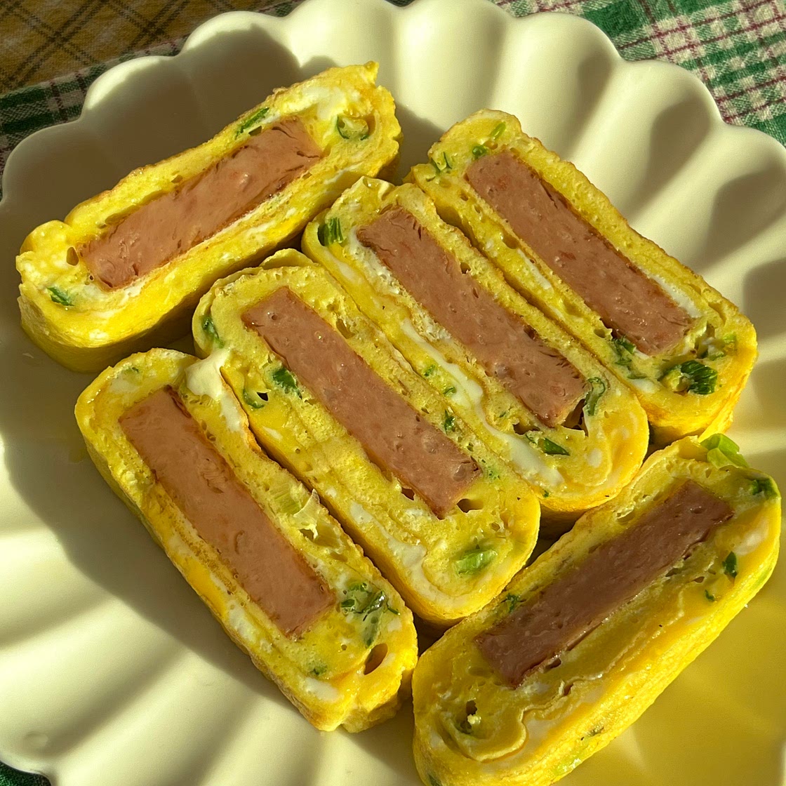 Simple Spam & Egg Roll