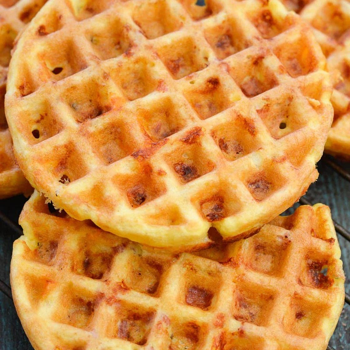 Ham and Cheese Chaffles