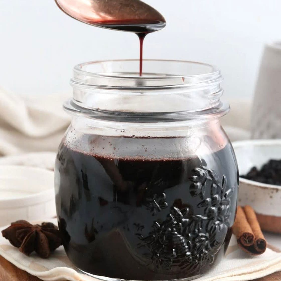 Elderberry cough syrup