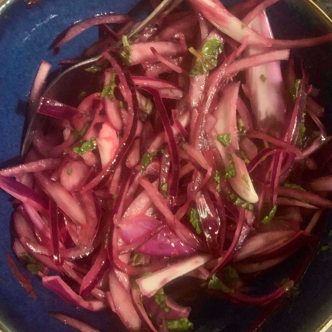 Lacha Pyaz Recipe - Masala Pickled Onions