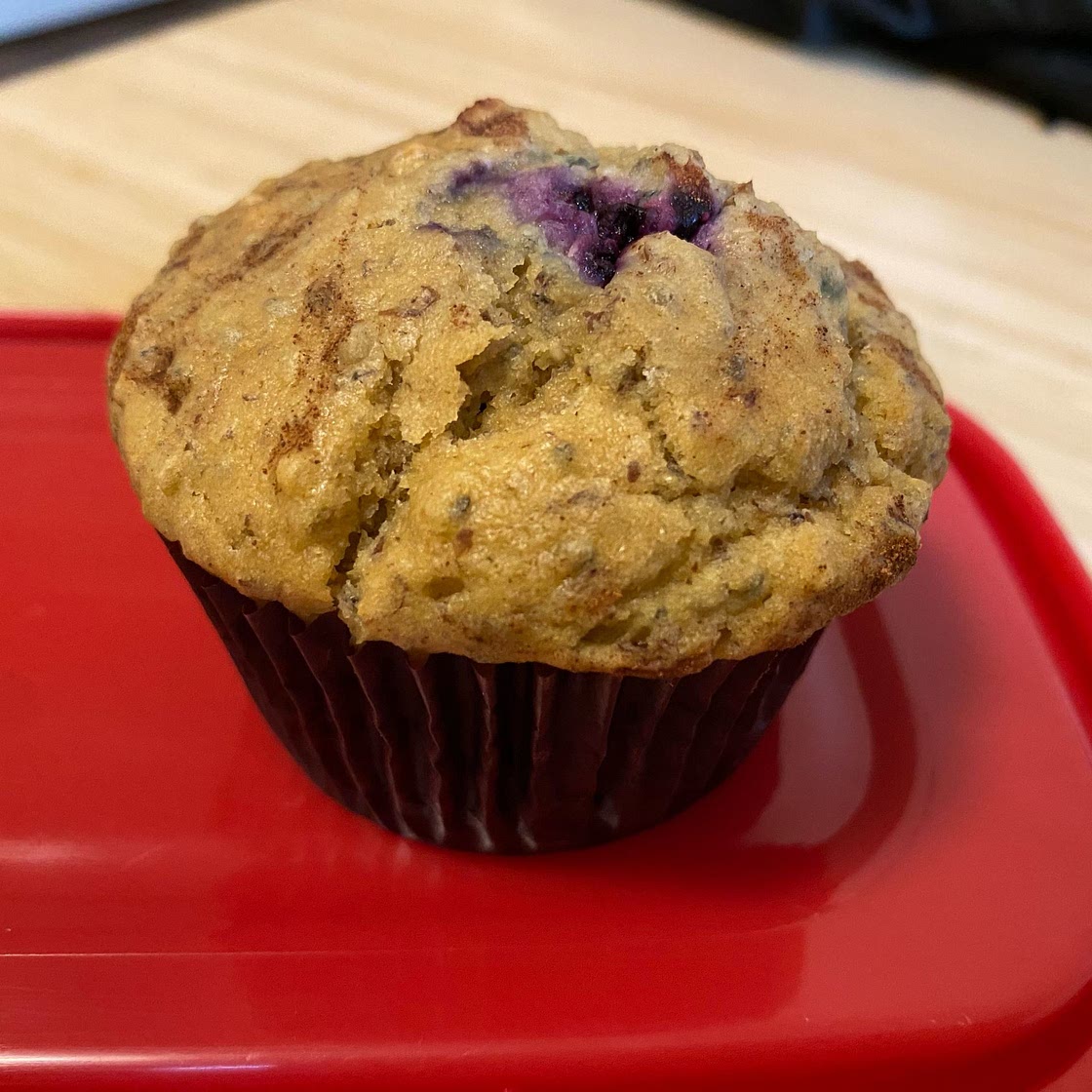 Blueberry Flax Muffins