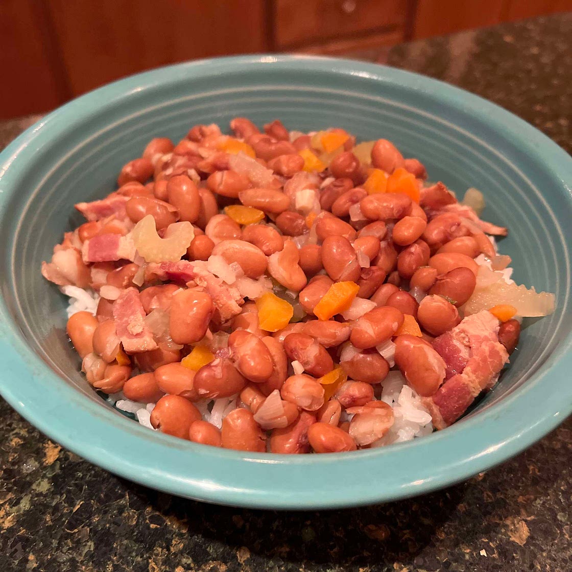 Beans w/ Pork in Instant Pot by Holly Haning