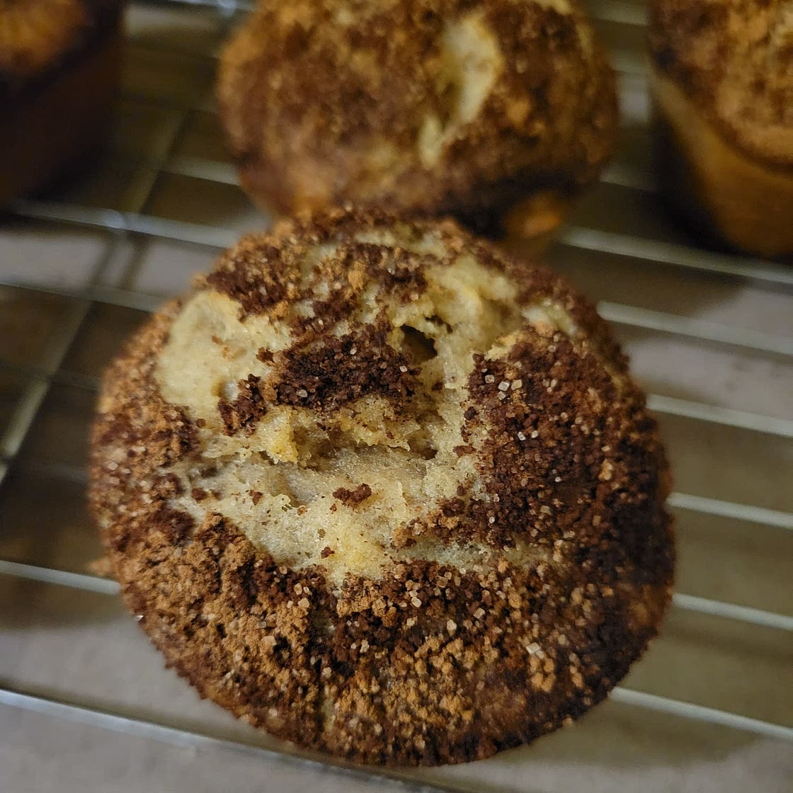 Cinnamon Banana Bread Muffins
