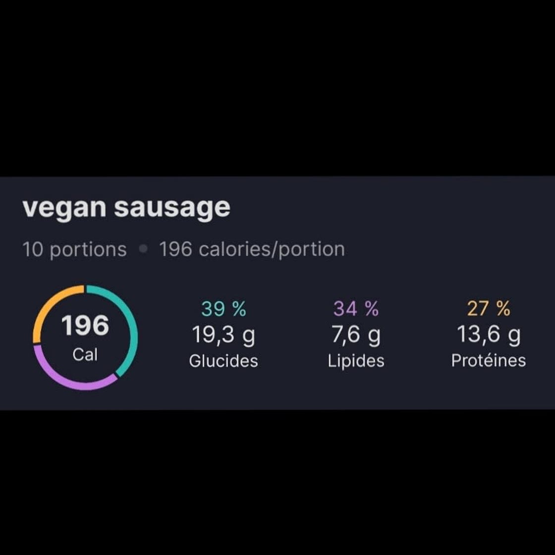 Vegan Sausage