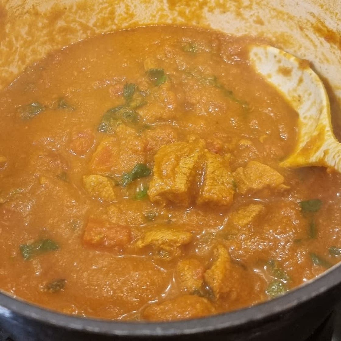 Home-style lamb curry