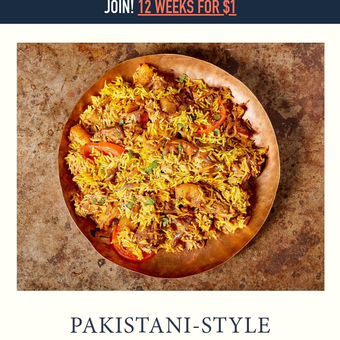 Pakistani-Style Chicken Biryani adapted by Courtney Hill. Christopher Kimball 's MILK STREET