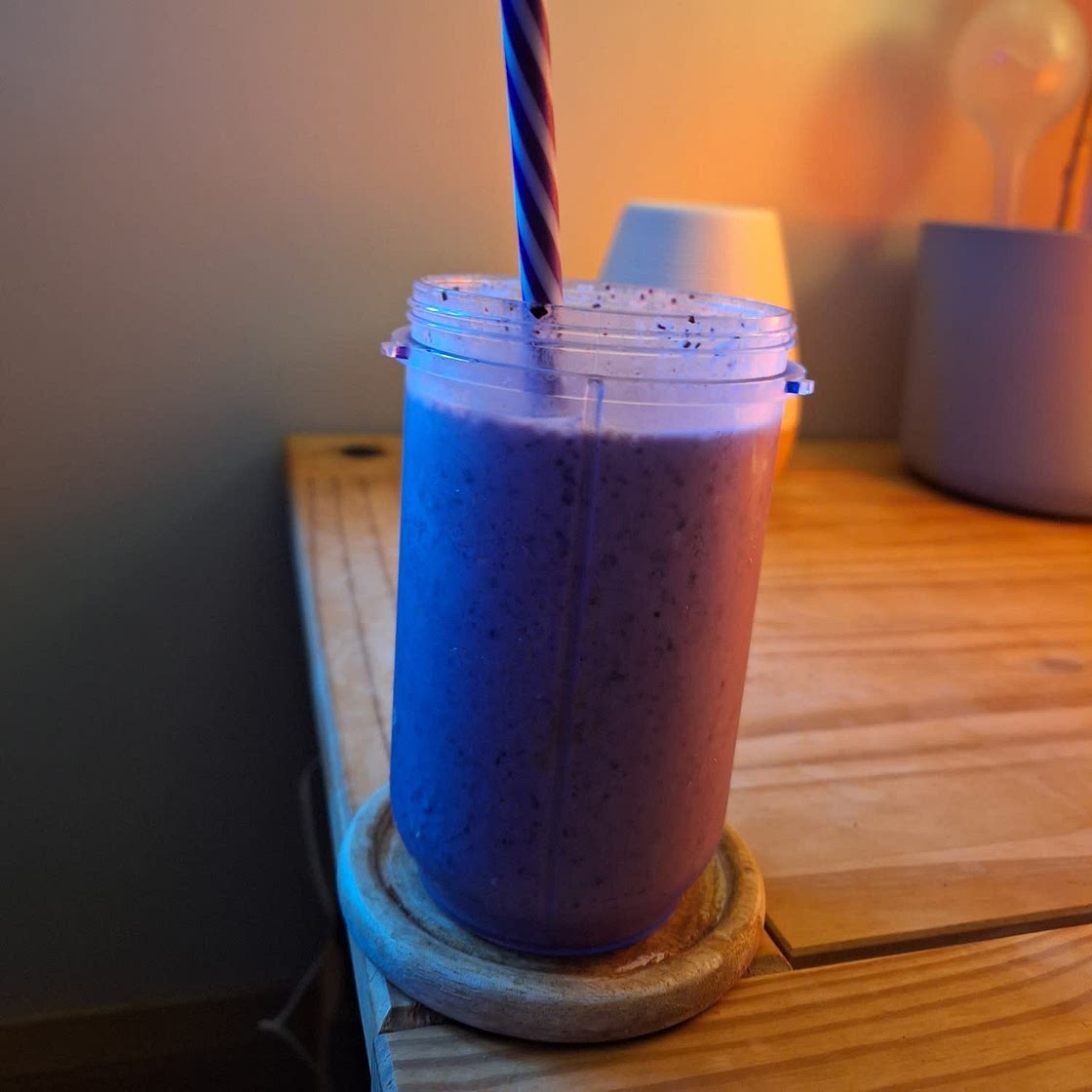 Blueberry Vanilla Smoothie