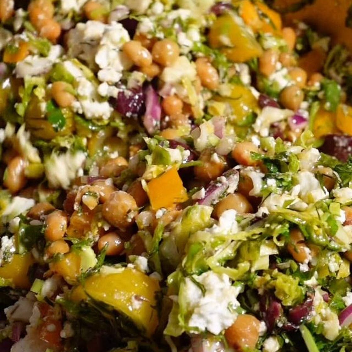 Brussels sprouts salad 