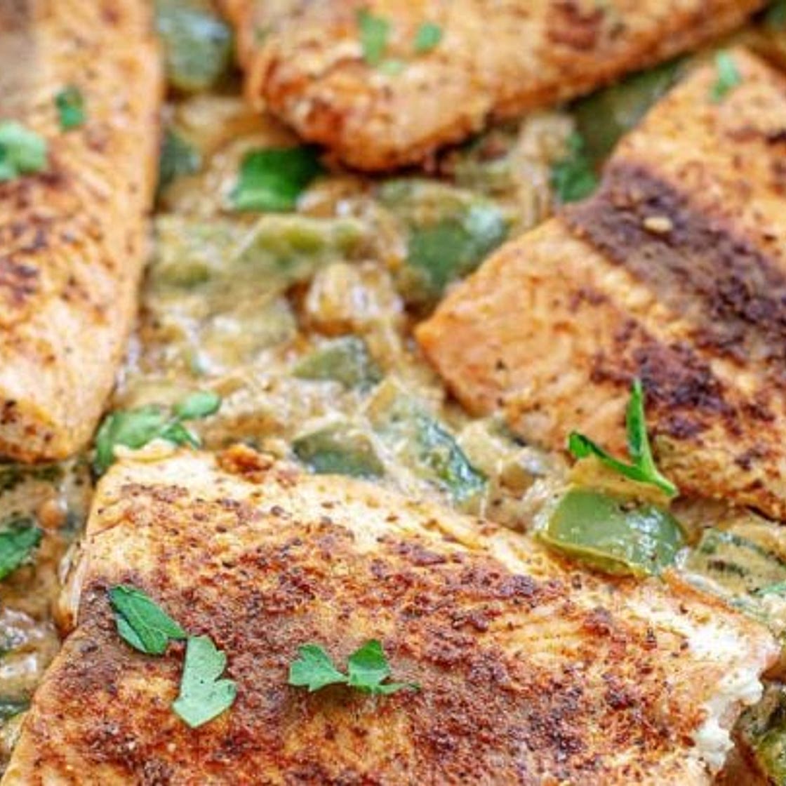 Creamy Cajun Salmon