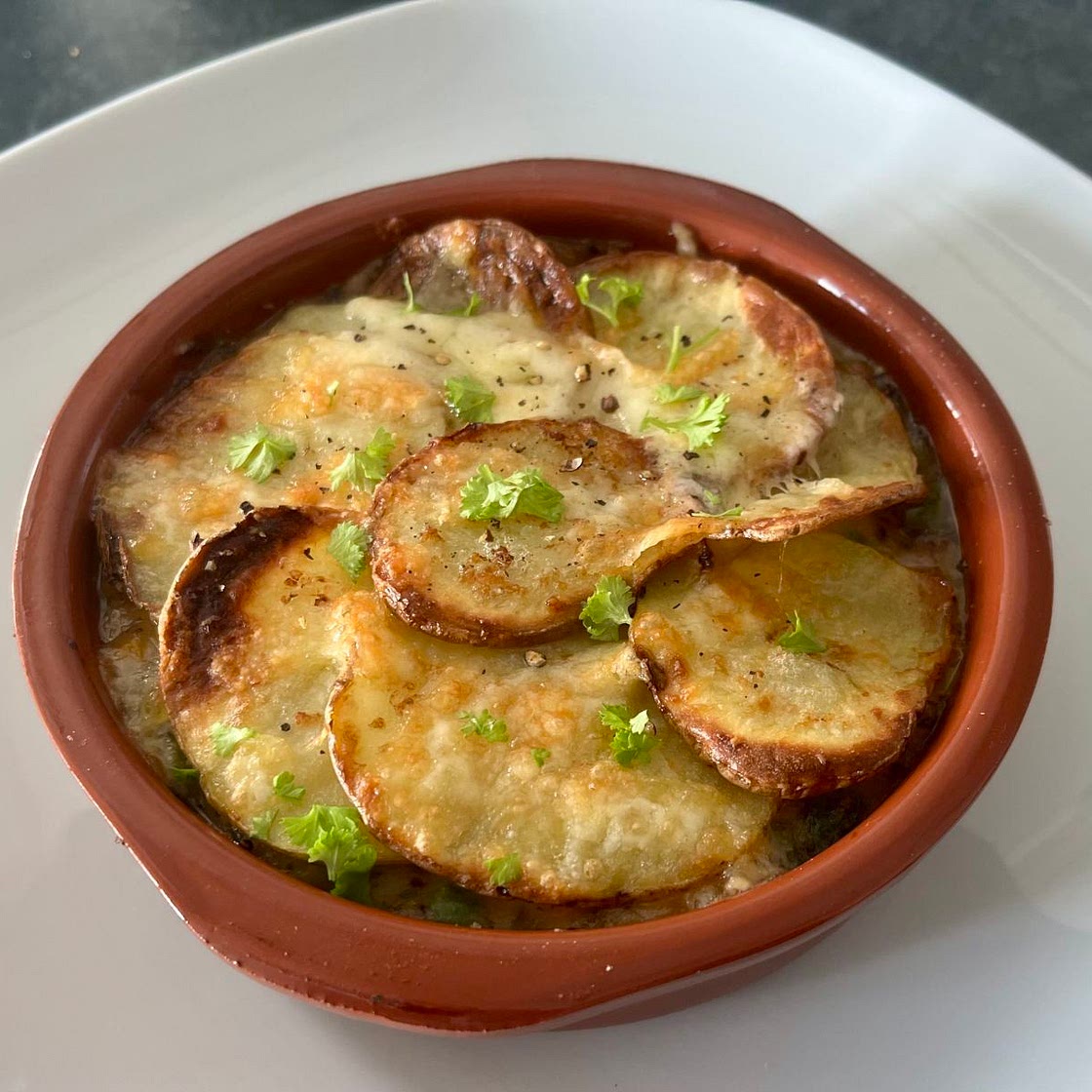 Air fryer chicken pot pie 3 ways