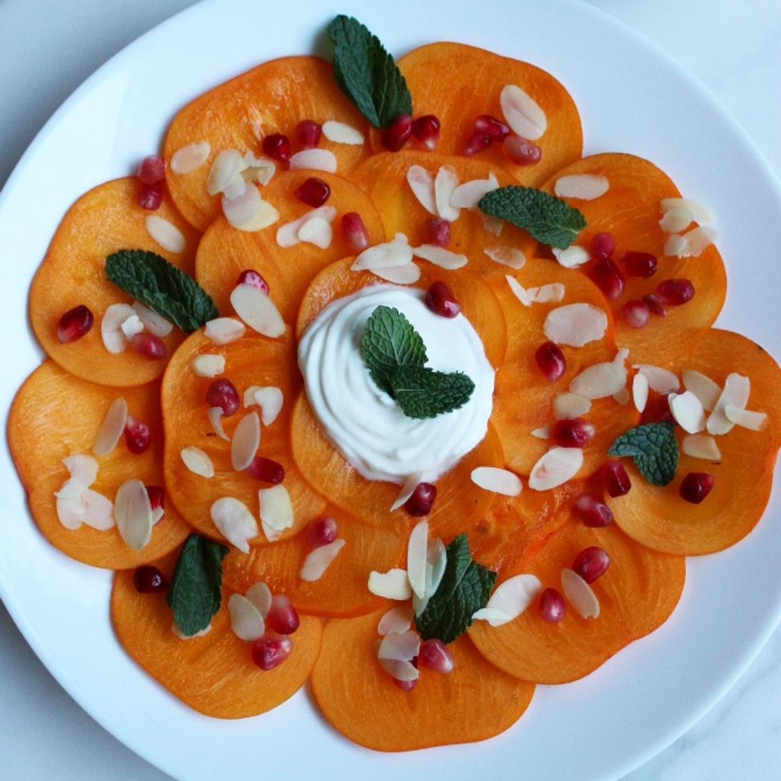 Persimmon Carpaccio