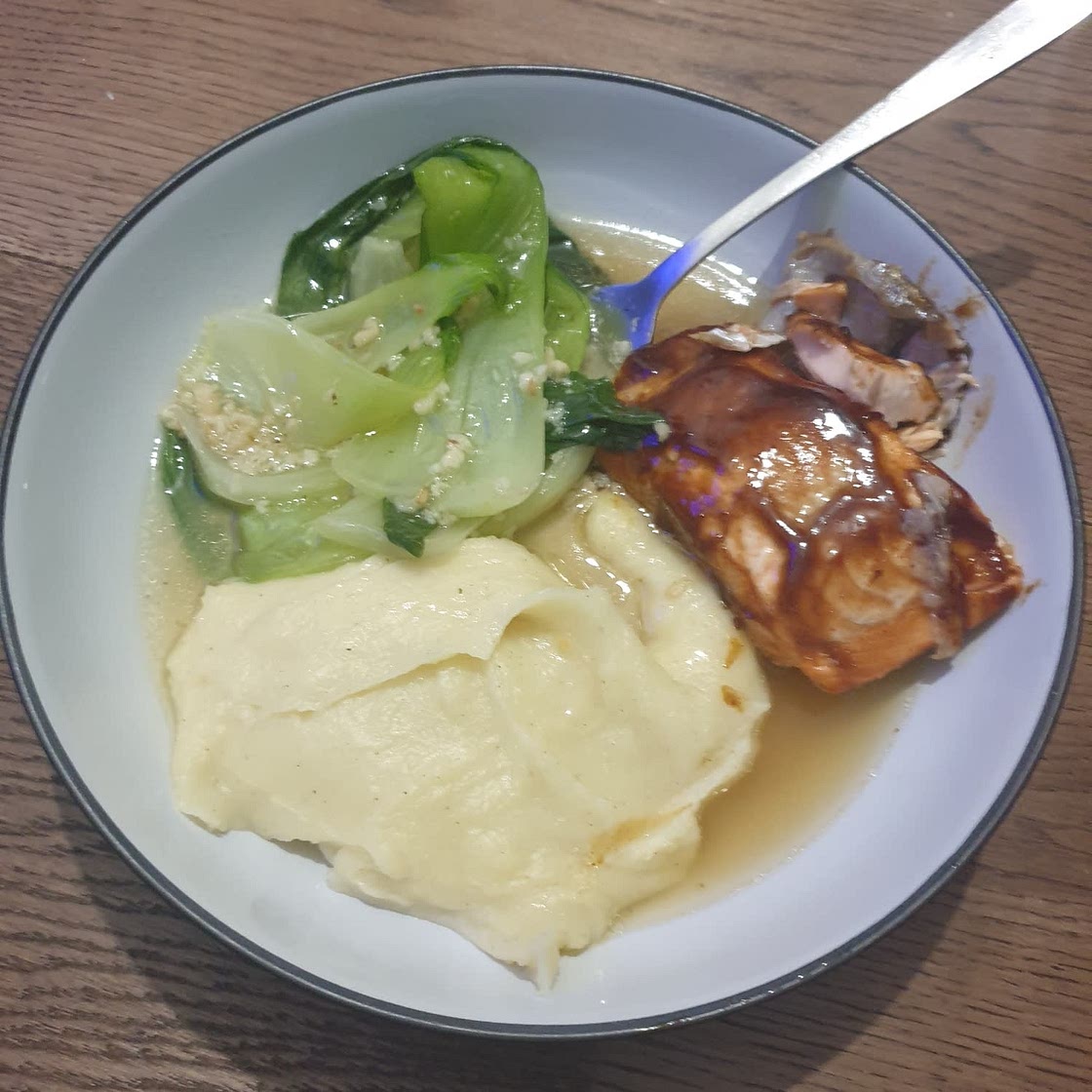 Teriyaki salmon