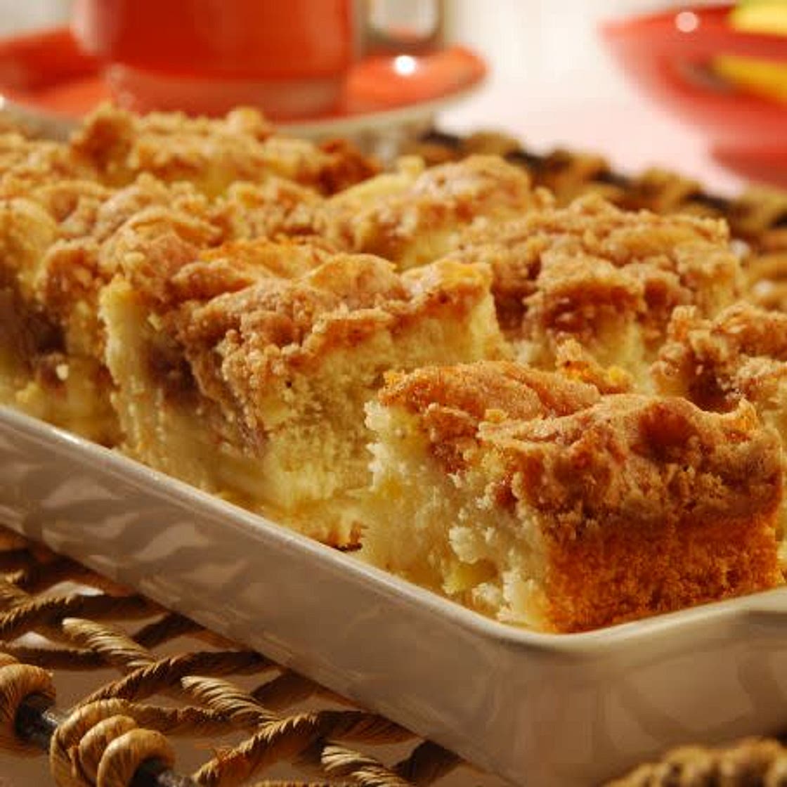 Cuca Salgada de Maçã