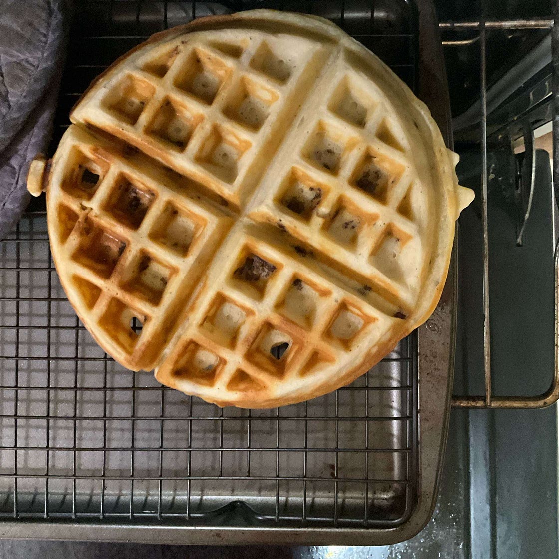 The Very Best Crispy Waffles