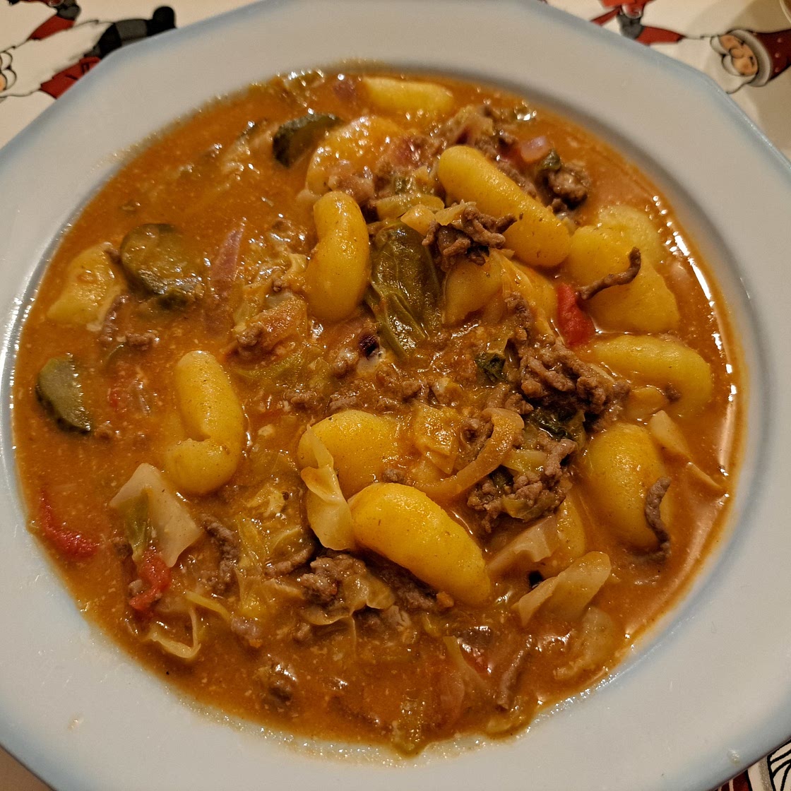 Gnocchi Cheeseburger Style