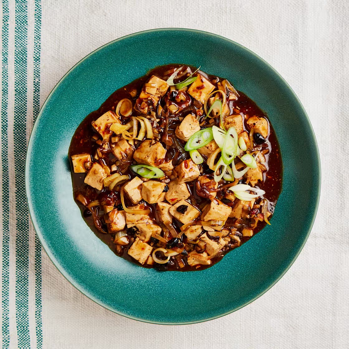 mushroom mapo tofu