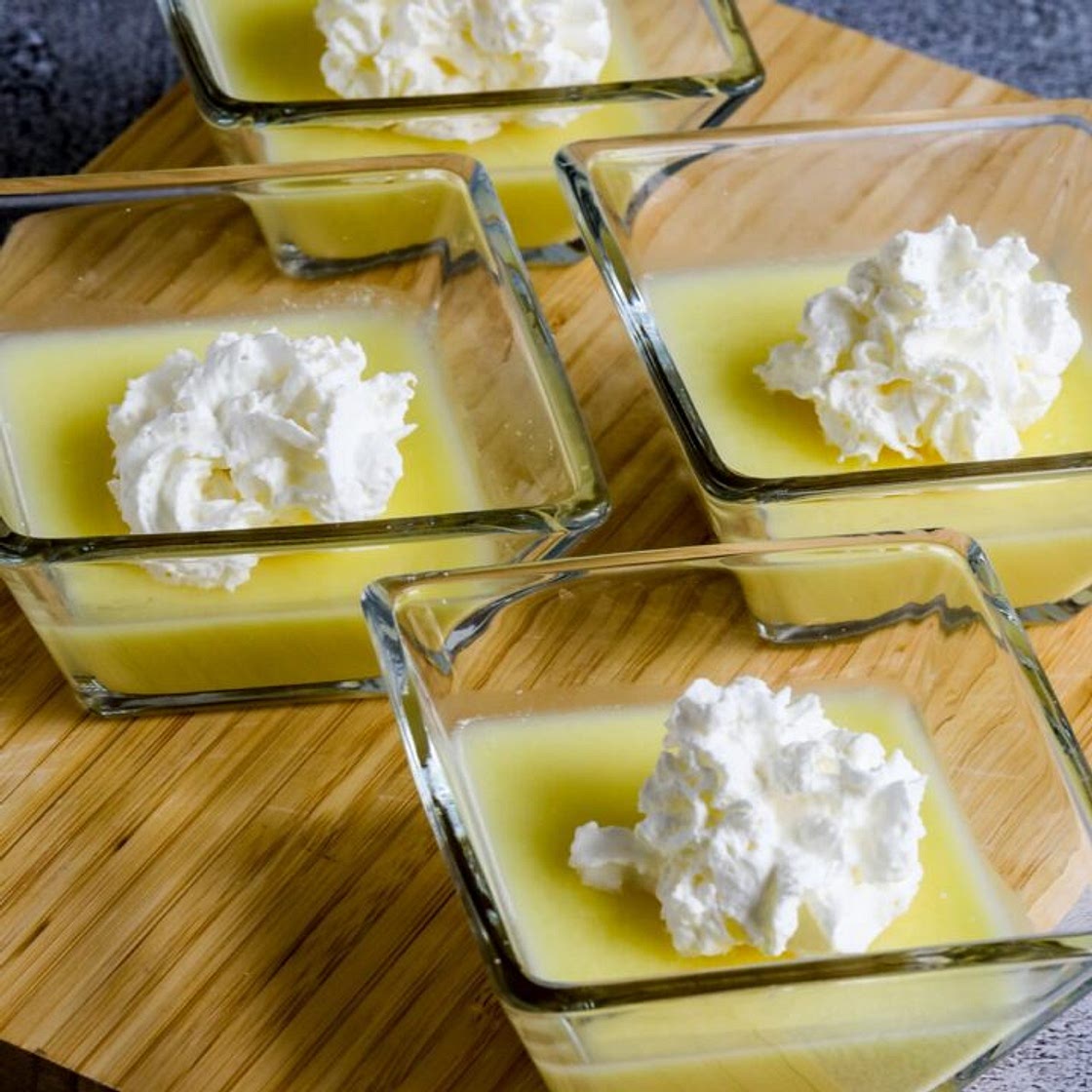Sugar-Free Jelled Ricotta Pudding
