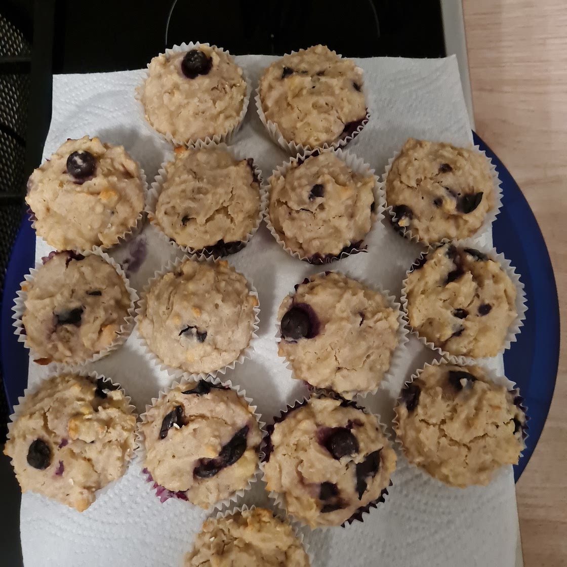 Hafer Frühstück Muffins