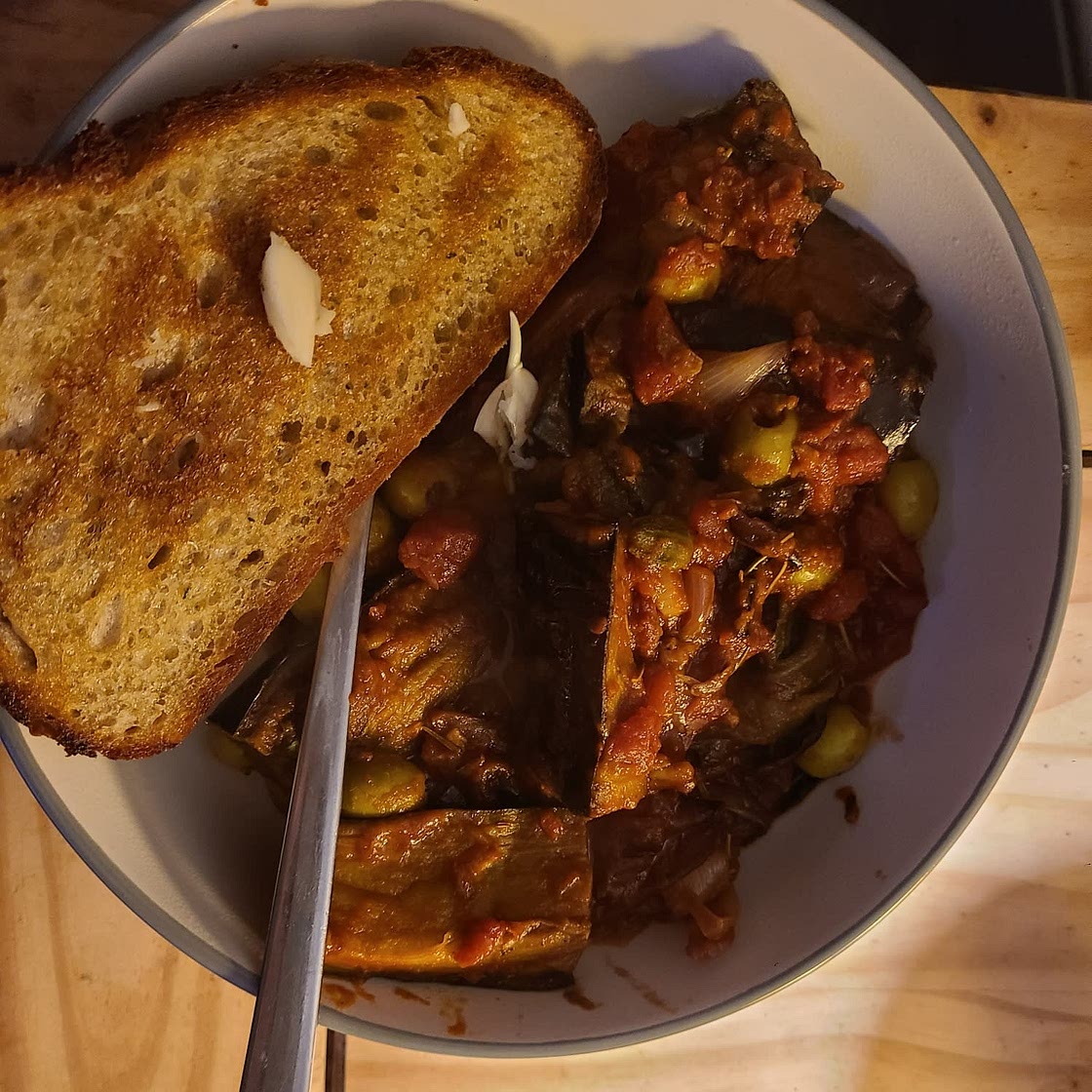 Spanish Caponata Style Aubergine