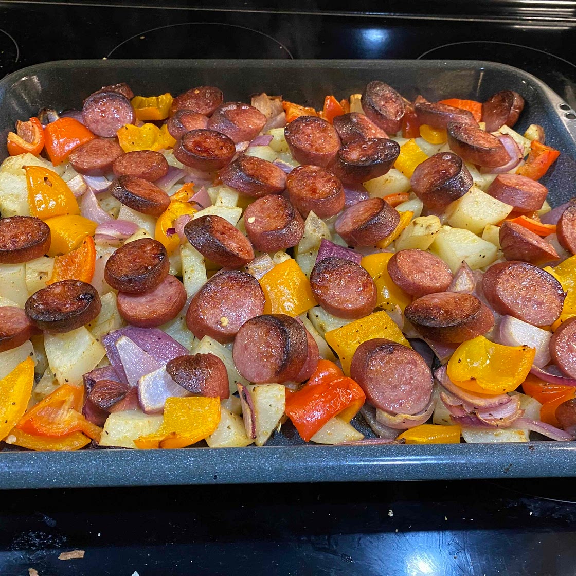 Sausage Potato Sheet Pan