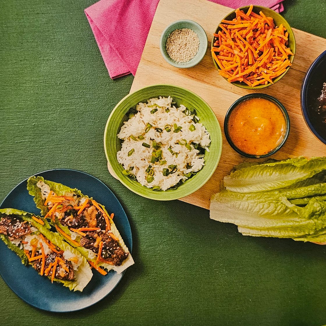 Bulgogi Lettuce Wraps