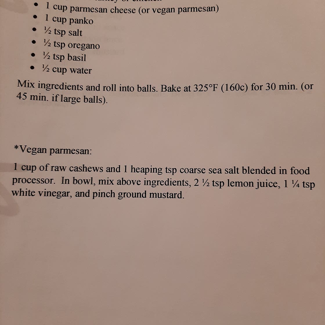 Meatballs