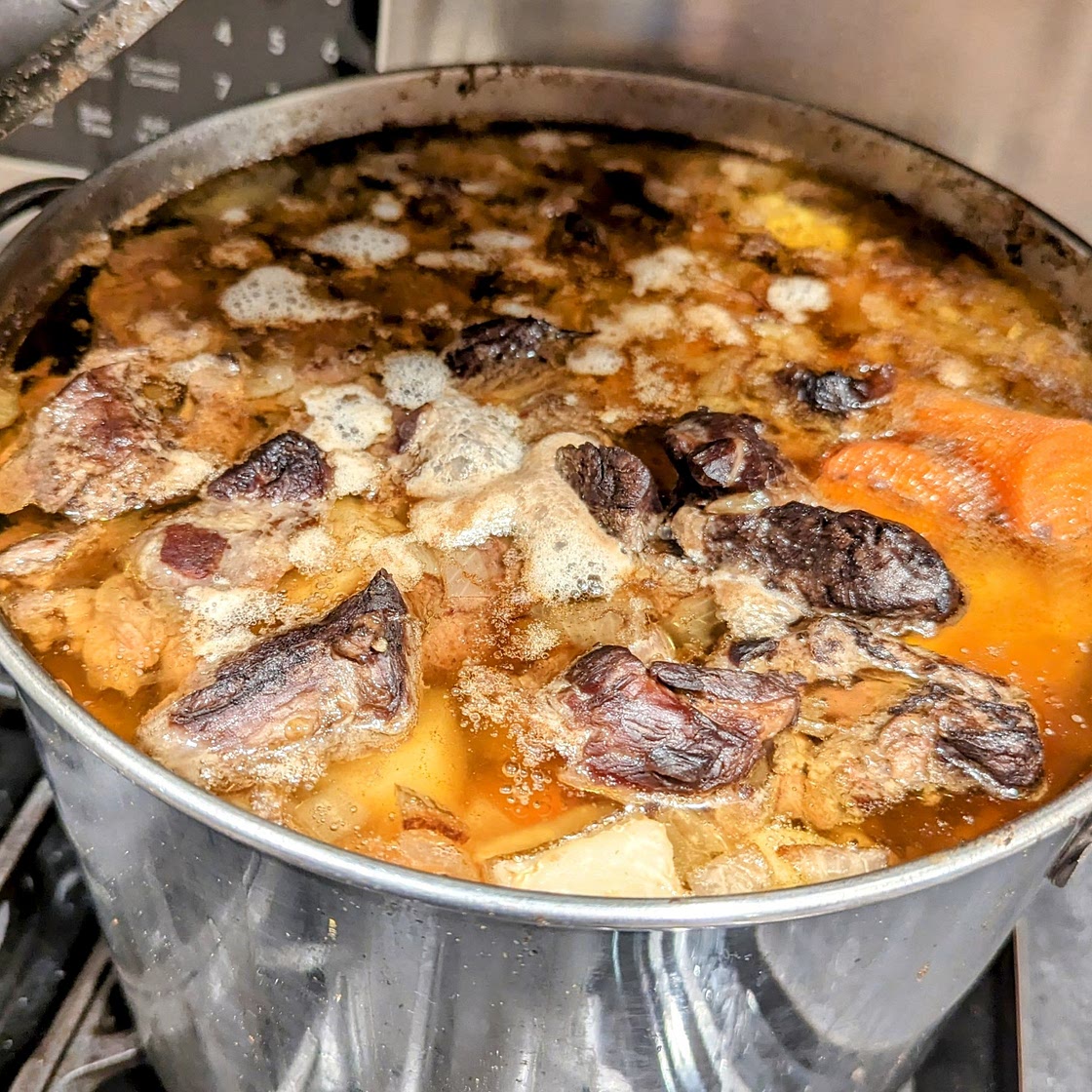 Mock Yemenite Beef Soup: