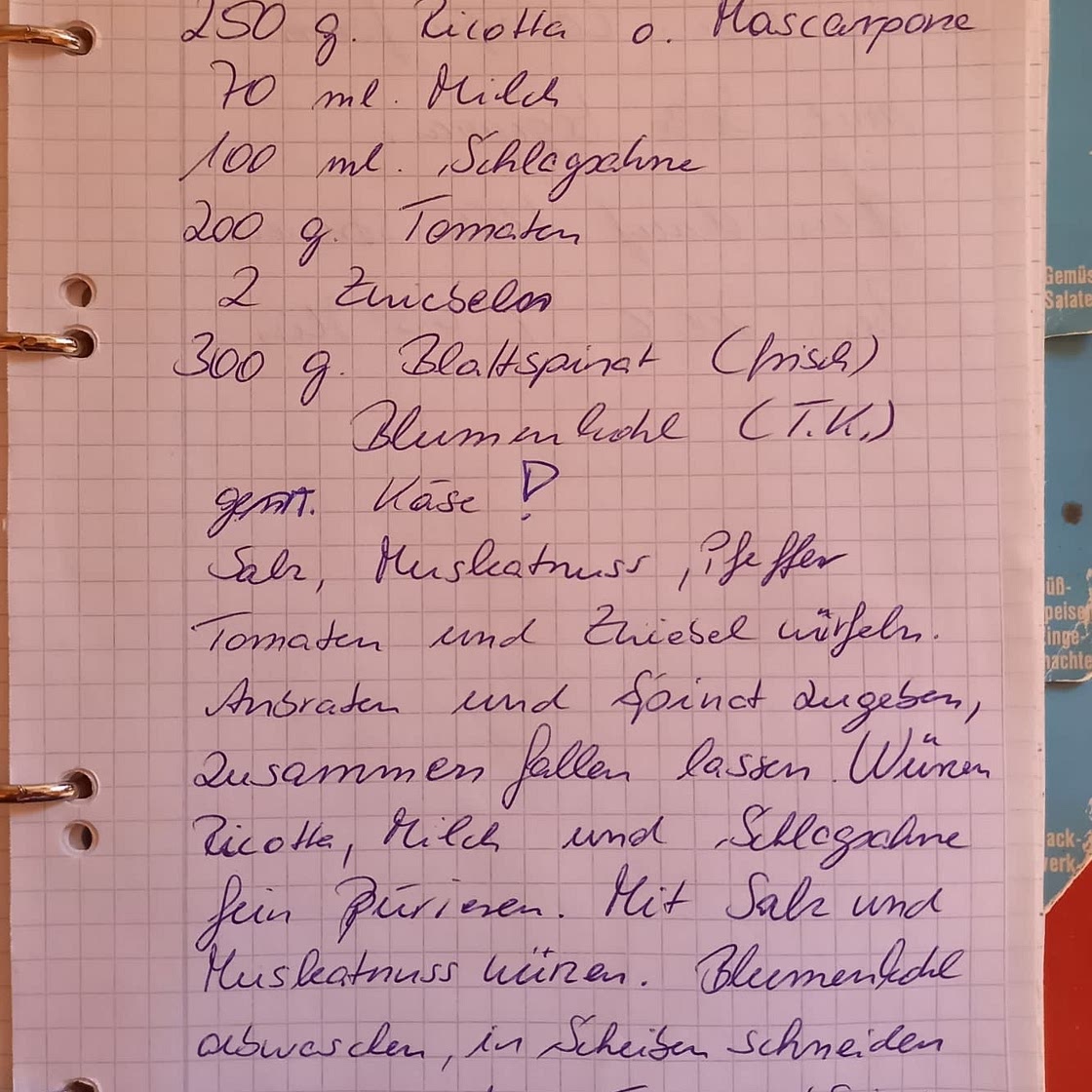 Gemüselasagne