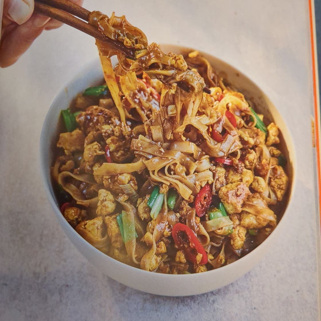 Hoisin tofu noodles