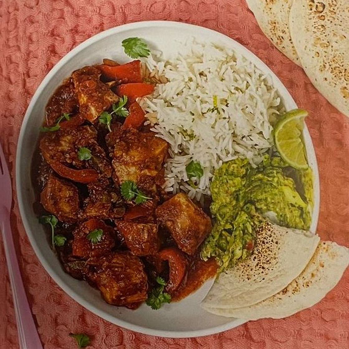 Mexican Chicken Stew with Guacamole