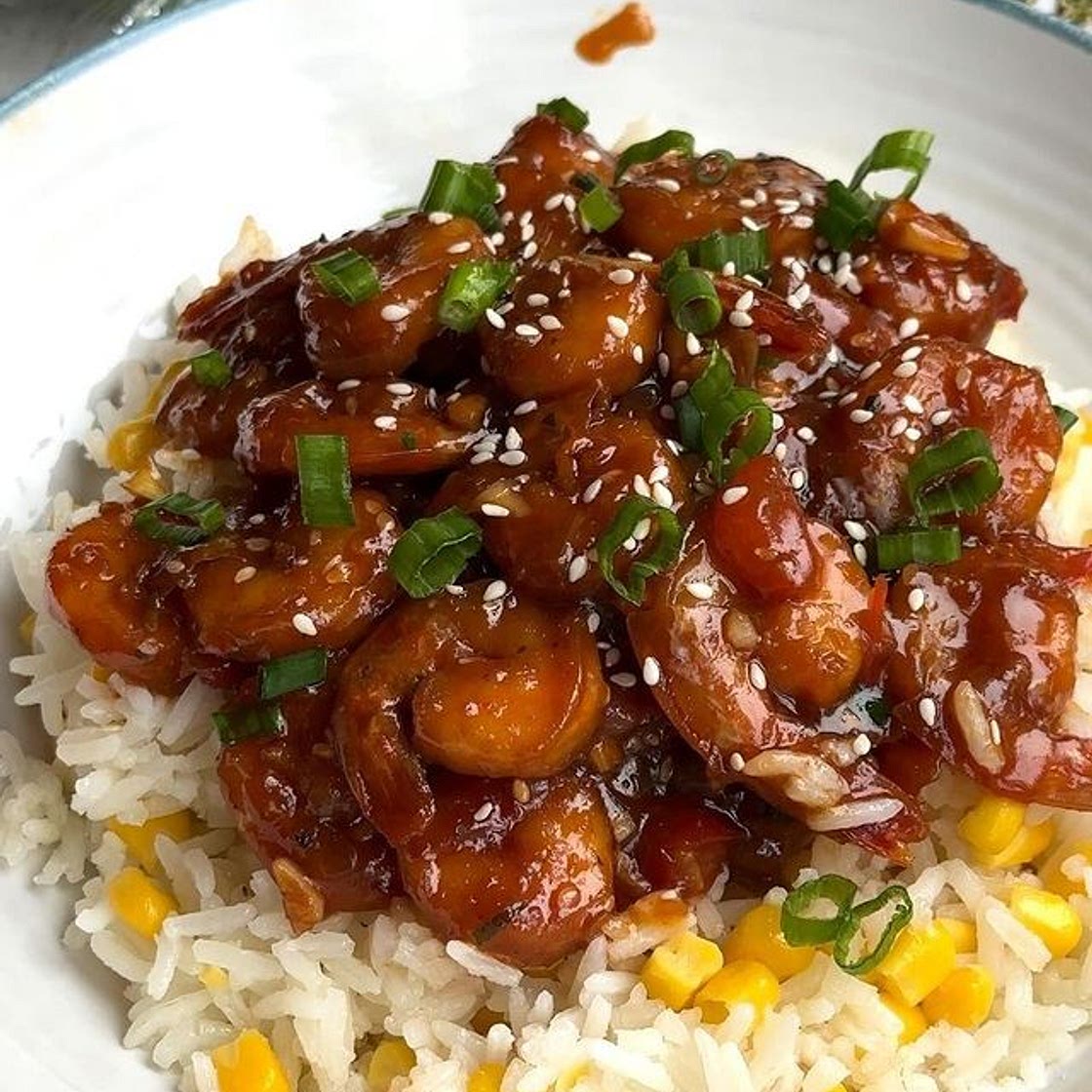 Chilli Garlic Prawns