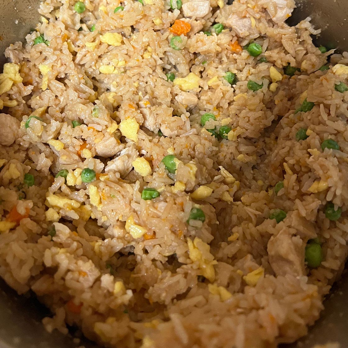 Instant Pot Chicken Fried Rice