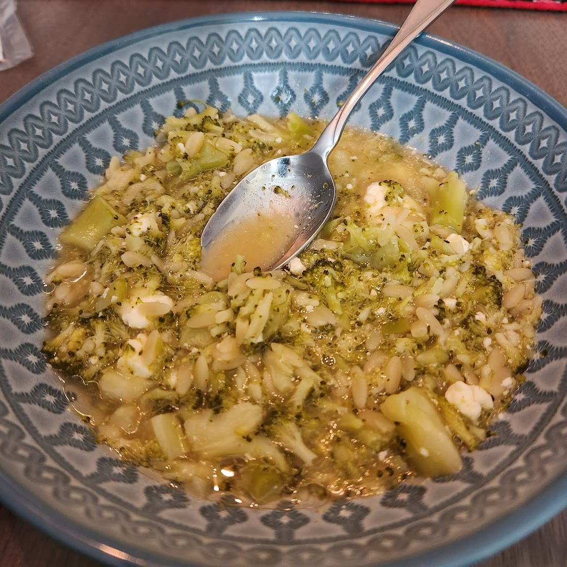Broccoli Feta Soup