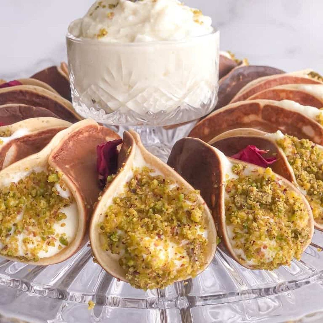 Middle-Eastern Pancakes (Atayif)