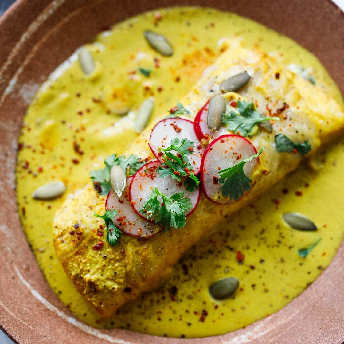 Shrimp Enchiladas
