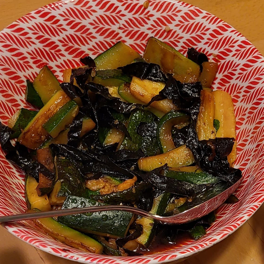 Zucchini Nori Bowl Topping