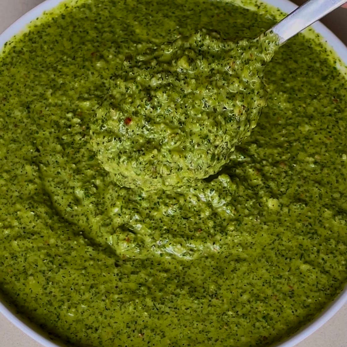 5 MINUTE GREEN CHUTNEY