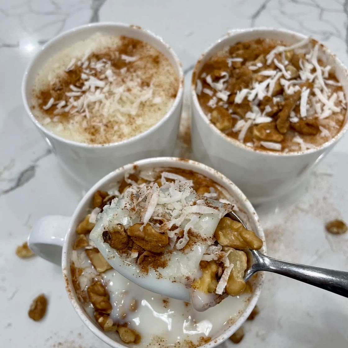 Sahlab/ milk pudding