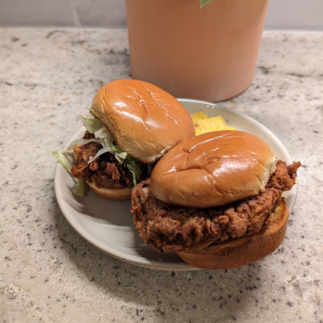 5-Ingredient Fried Chicken Sandwiches