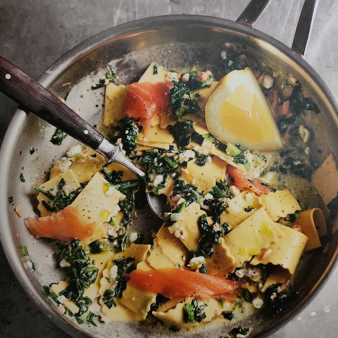 Smoked Salmon Pasta by Jamie Oliver