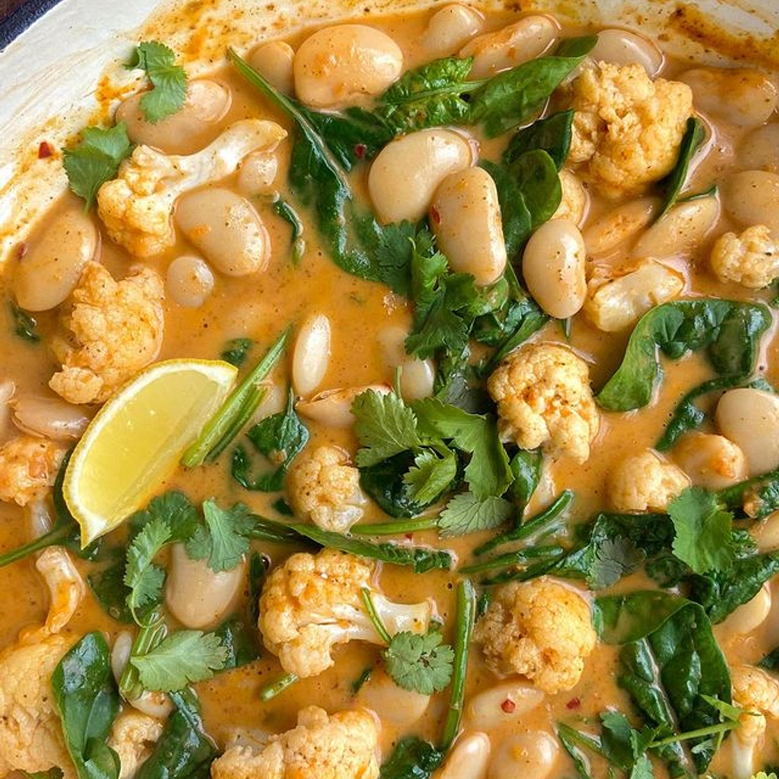 Thai Red Butterbean Curry