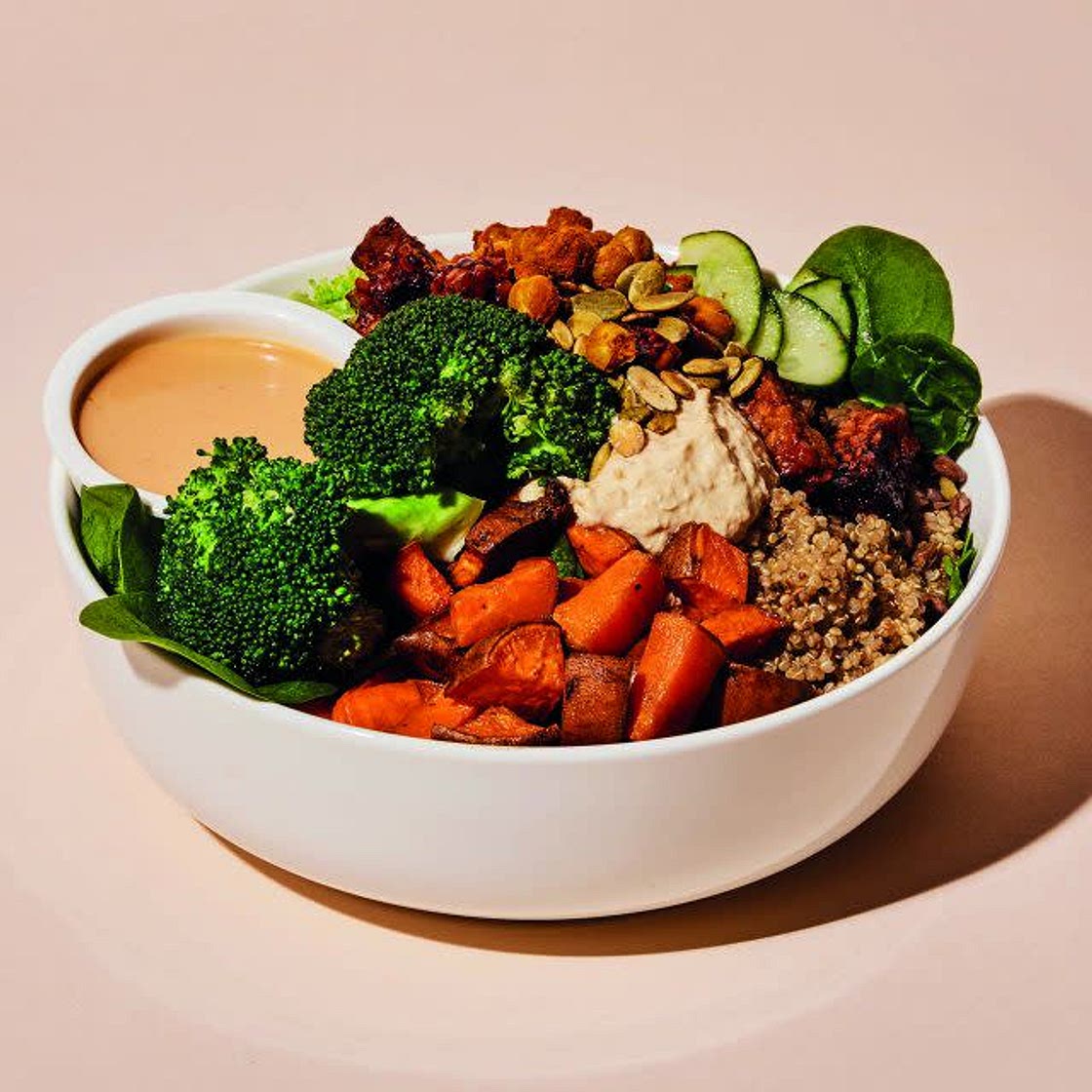 Green protein bowl à la SLA