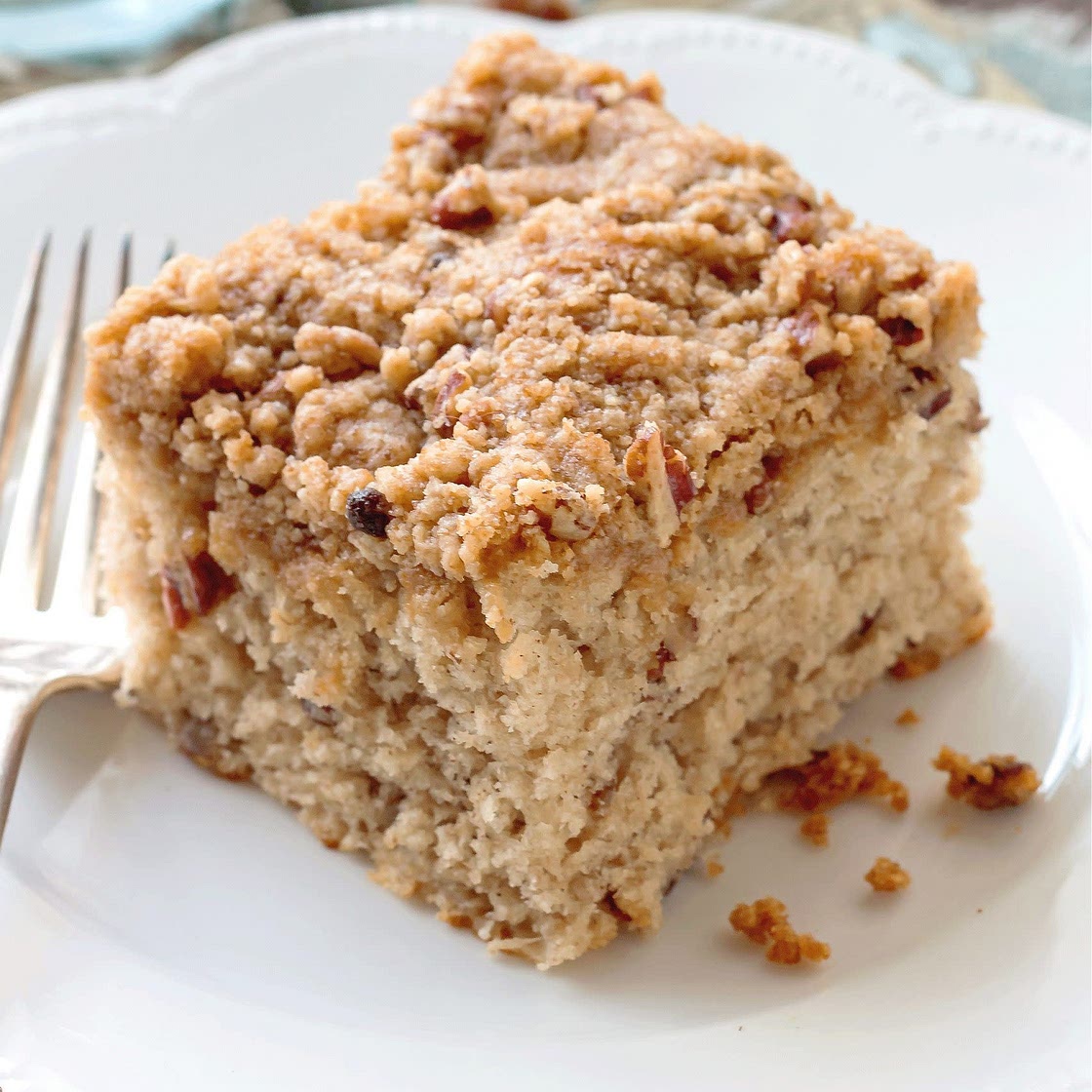 Banana Pecan Coffee Cake