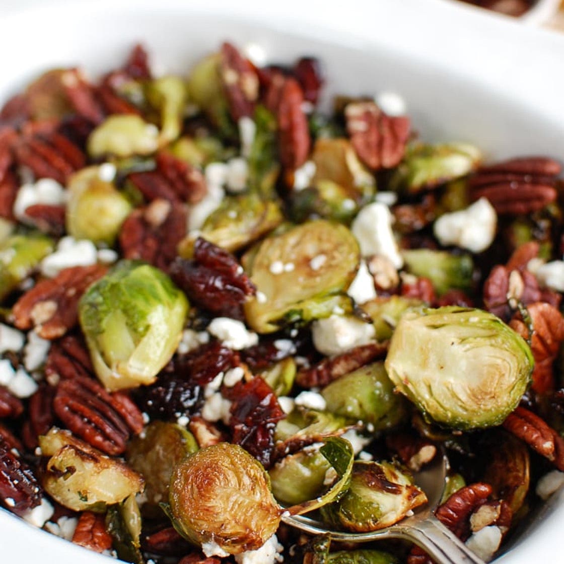 Brussels Sprouts with Cranberries