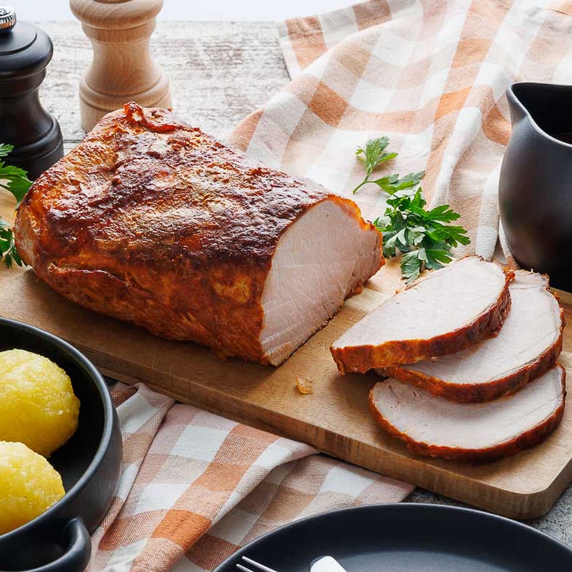 Schweinebraten - saftig und zart