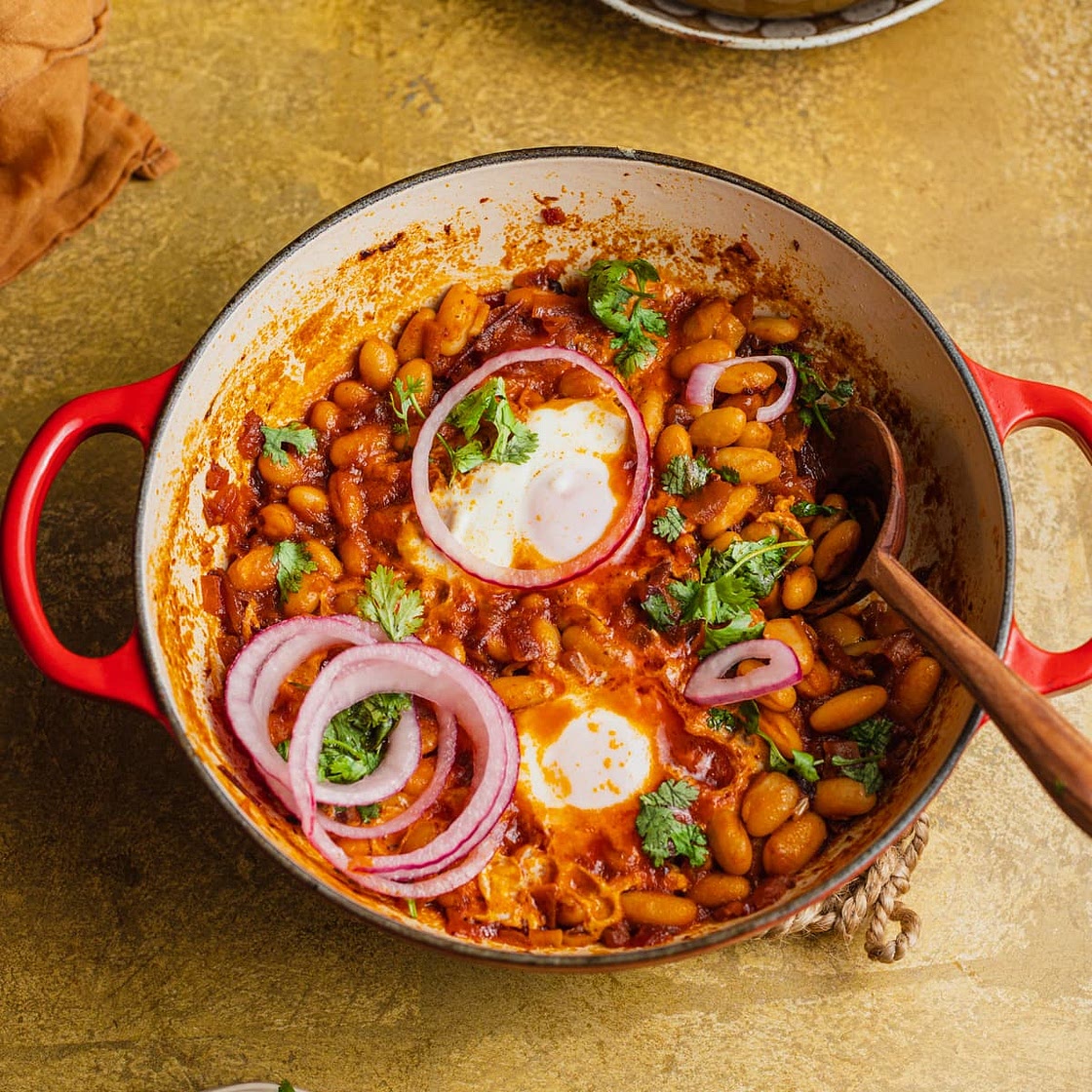 Breakfast Beans and Eggs