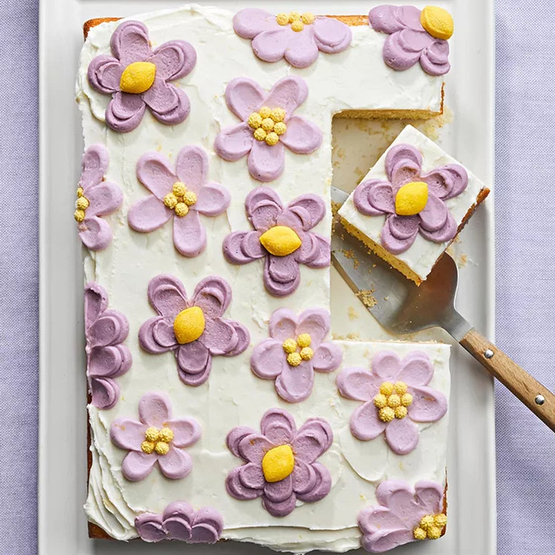 Lemon Lavender Poppy Seed Cake