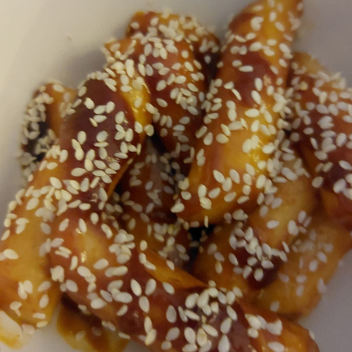 Korean Spicy Rice Cake Skewers - Tteok Kkochi